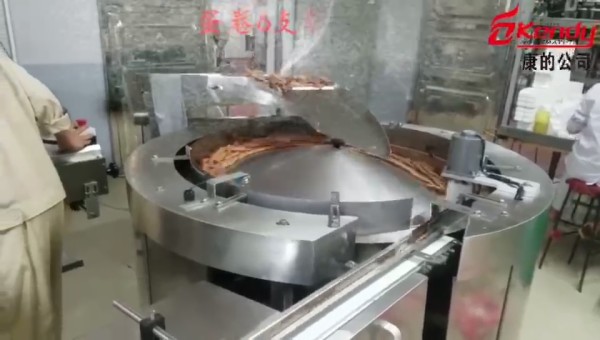 轉(zhuǎn)盤理料包裝線