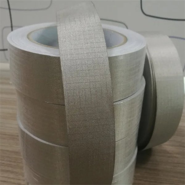  方格導(dǎo)電布膠帶 方格紋布   導(dǎo)電纖維