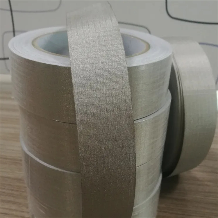  方格導(dǎo)電布膠帶 方格紋布   導(dǎo)電纖維