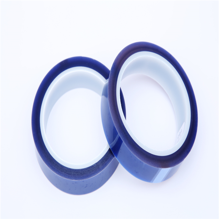 PET藍色高溫膠帶PCB板電鍍保護高溫膠帶 噴涂遮蔽不殘膠