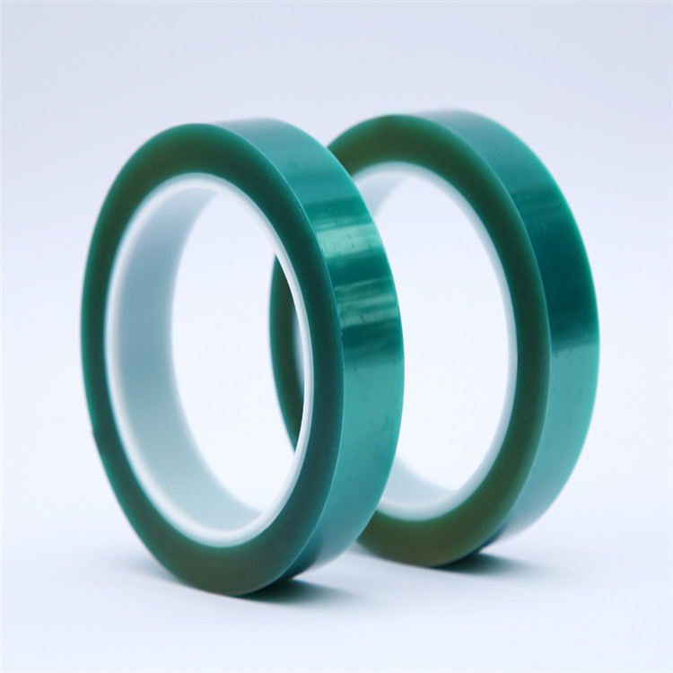 綠色高溫膠帶 耐高溫電鍍噴涂遮蔽絕緣綠膠綠色PET膠帶批發廠家