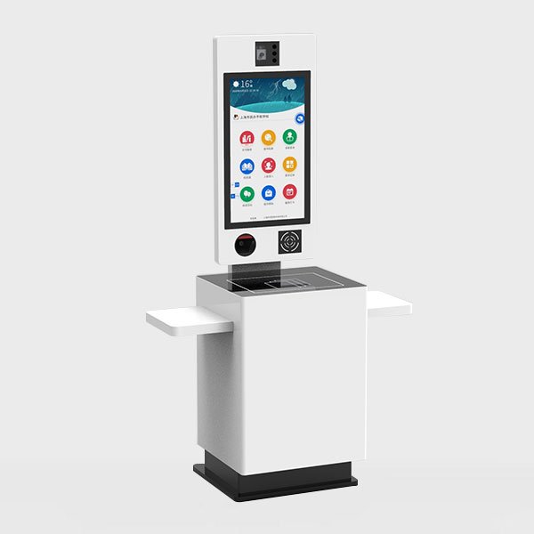 立式圖書自助借還機（中學）-大白人款