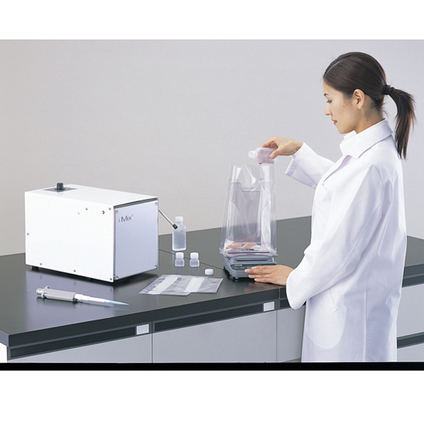 日本原装进口ASONE亚速旺均质袋带过滤器