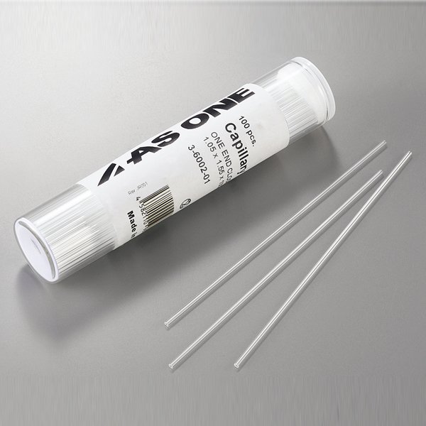 日本原装进口ASONE亚速旺点样毛细管一端封闭