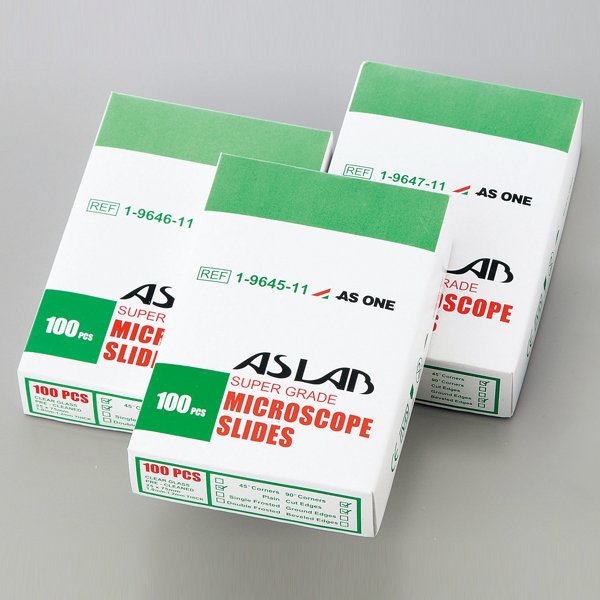 日本原装进口ASONE亚速旺载玻片(钠钙玻璃)10117102