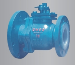 FQ41F襯氟放料球閥+公稱壓力1.6~2.5MPa+公稱口徑DN25~DN300+運(yùn)用范圍：化工、環(huán)保、制藥、污水處理、有色金屬等領(lǐng)域.png