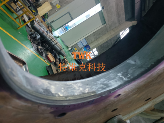 激光熔覆修復前 激光熔覆修復前