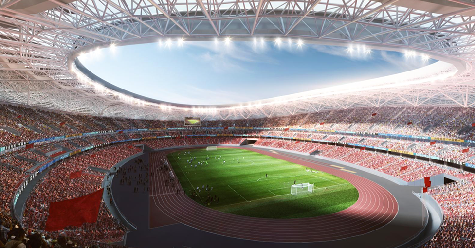 智慧场馆！展示体育新精神，主流线一直在努力！