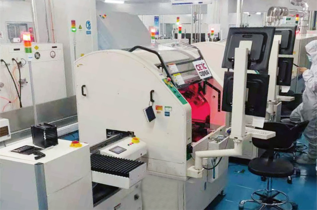 中國電科微波IC封裝連線