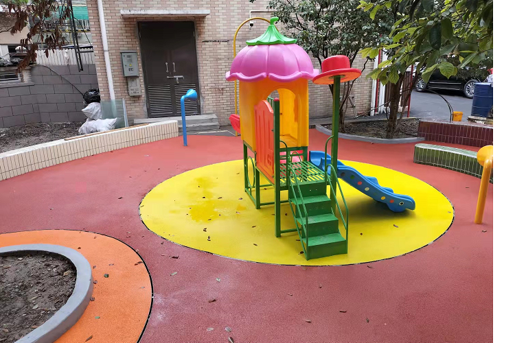 長寧區金谷苑幼兒園塑膠跑道