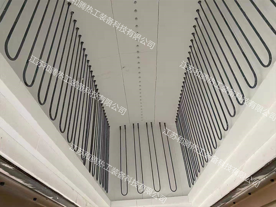 1800型泡沫陶瓷新材料升降式(鐘罩式)電爐爐膛
