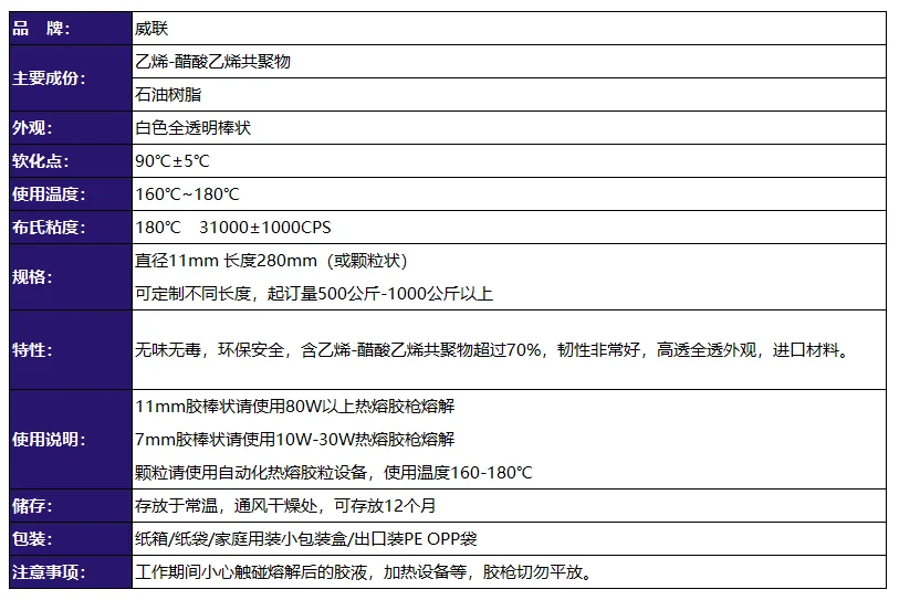 TL1101全透明膠棒