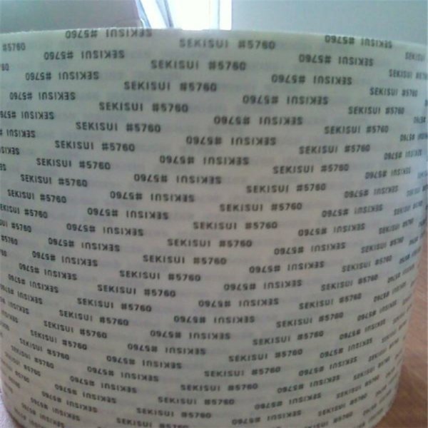 sekisui積水5760E膠帶棉紙基材雙面膠耐高溫雙面膠帶沖型加工模切