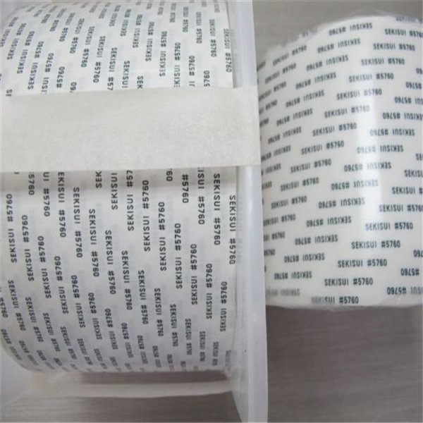 sekisui積水5760E膠帶棉紙基材雙面膠耐高溫雙面膠帶沖型加工模切