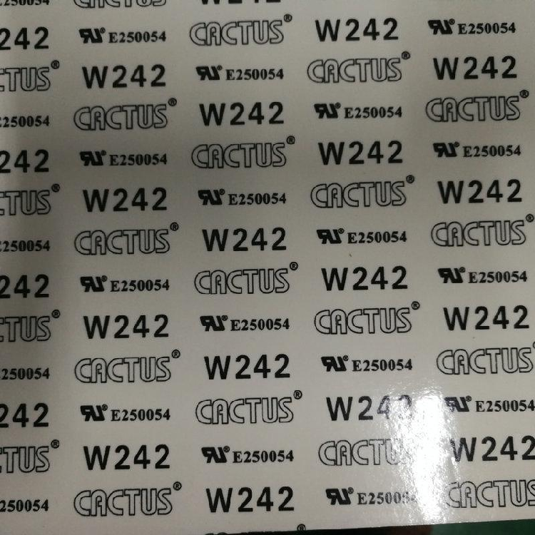 中國臺灣慧訊W242F雙面綿紙膠帶工業(yè)透明雙面膠帶丙烯酸防火膠帶