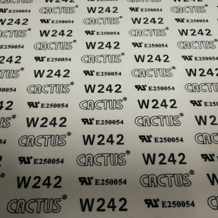 中國臺灣慧訊W242F雙面綿紙膠帶工業(yè)透明雙面膠帶丙烯酸防火膠帶