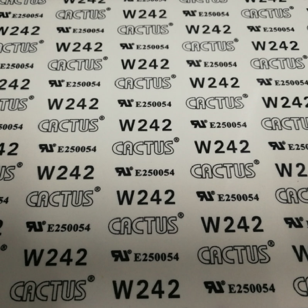 中國臺灣慧訊W242F雙面綿紙膠帶工業(yè)透明雙面膠帶丙烯酸防火膠帶