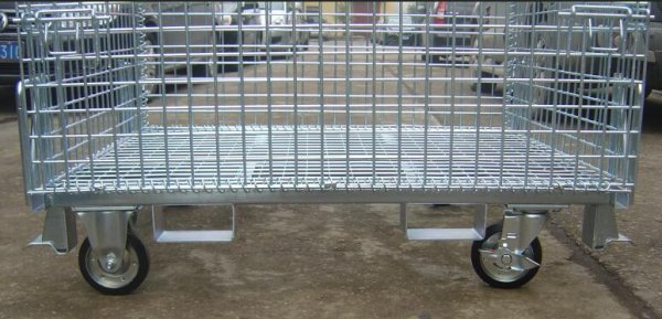 LW-倉庫籠-帶輪帶托架帶叉車孔