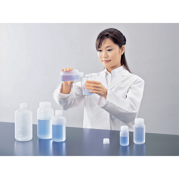 日本原装进口ASONE亚速旺PP制塑料瓶窄口50ml