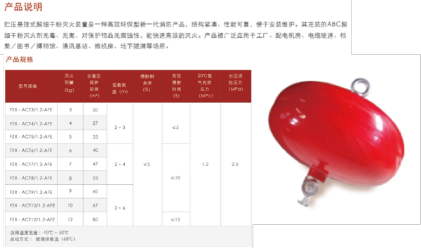 貯壓式干粉滅火裝置