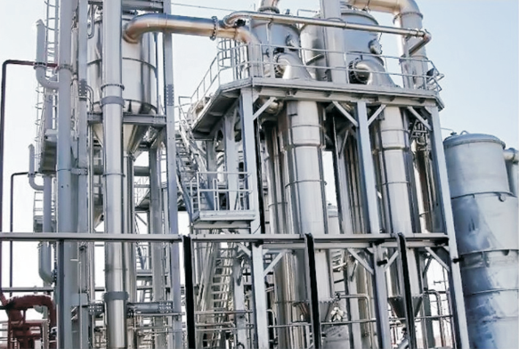 降膜+強制循環MVR蒸發結晶器