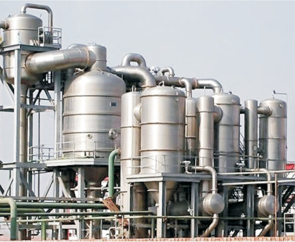 四效+MVR降膜蒸發器