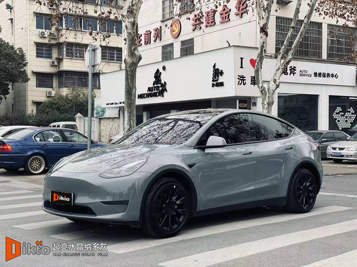 超亮水晶納多灰--特斯拉ModelY