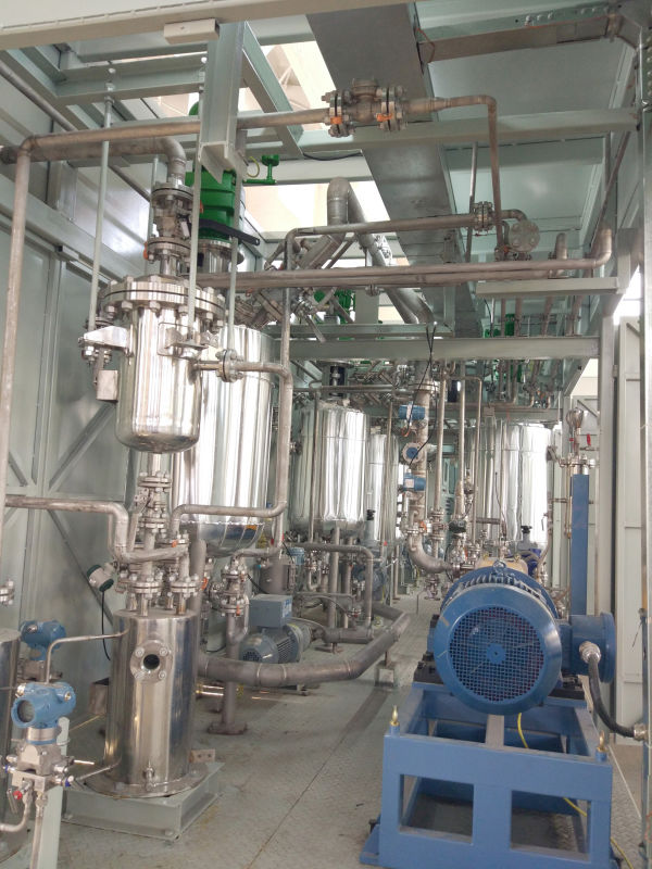 寧波萬華氨綸中式實驗裝置