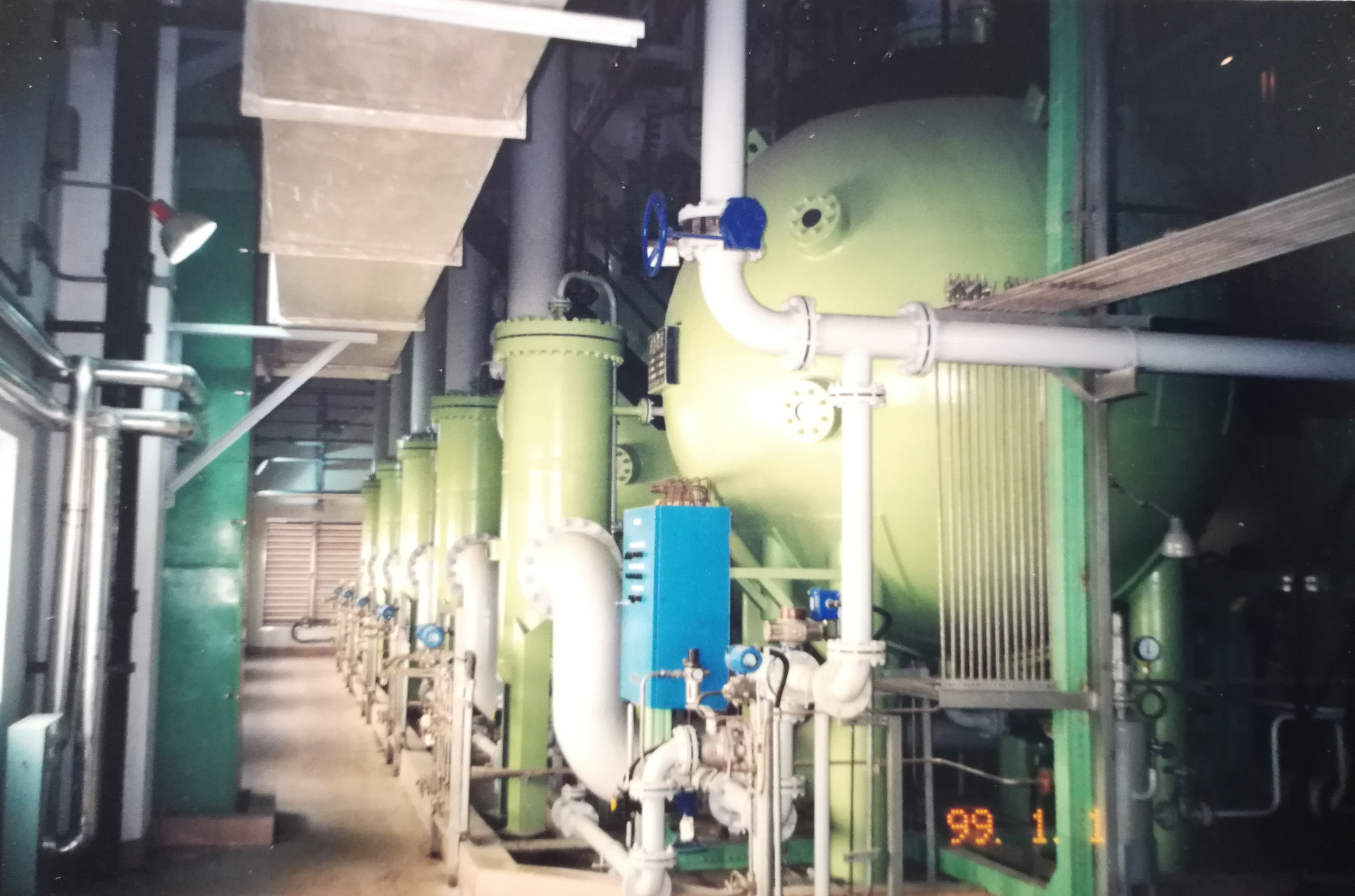 百萬機組凝結(jié)水除精處理球混裝置