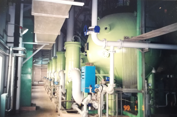 百萬機組凝結水除精處理球混裝置