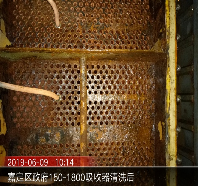 吸收器清洗后