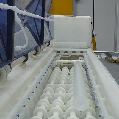 光纖預(yù)制棒表面處理