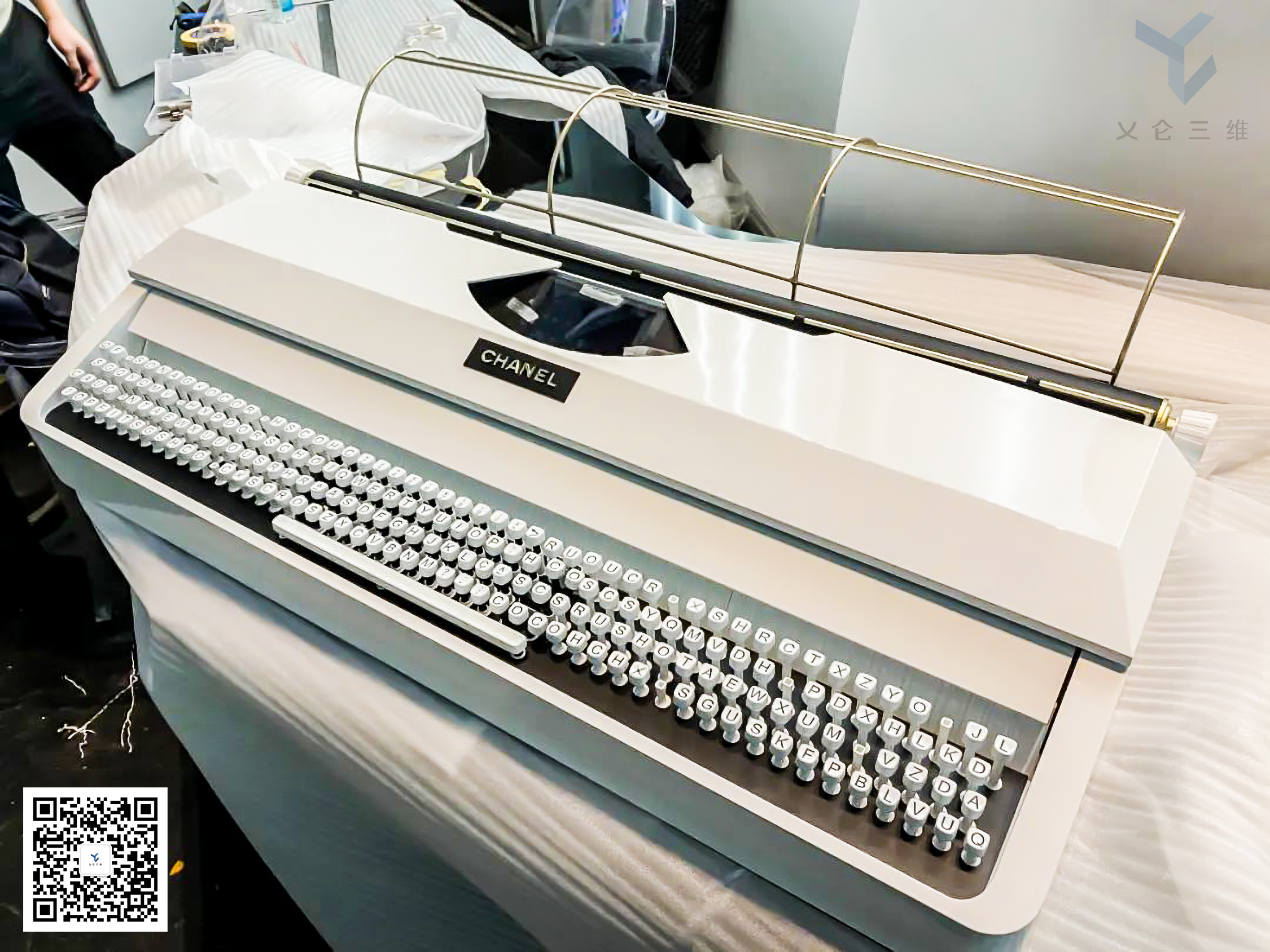 3D智造-香奈兒《心愿打字機》