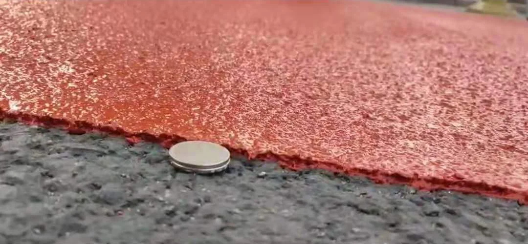 水性RPT彩色路面近景