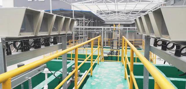 江蘇某服裝染整電鍍廢水處理工程