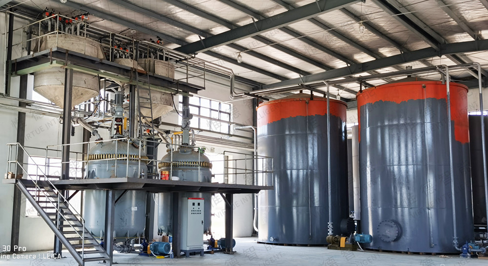 湖北某建材企業發泡膠項目工程案例