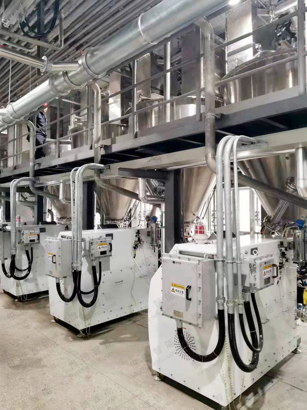 某TOP3 油墨企業自動輸送配料項目工程案例