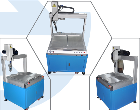 雙工位四軸點膠機