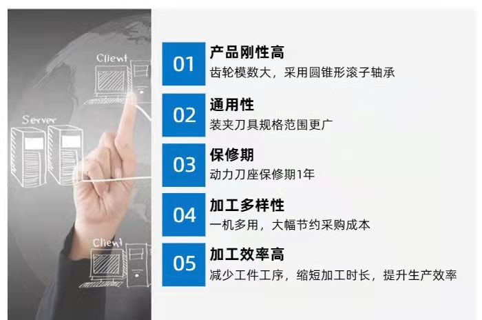 0度車銑復(fù)合動力刀座——無錫福涌機械科技有限公司