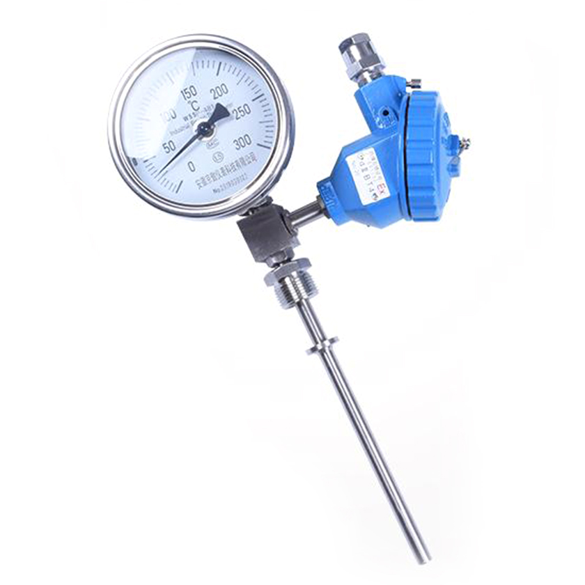 帶遠傳雙金屬溫度計