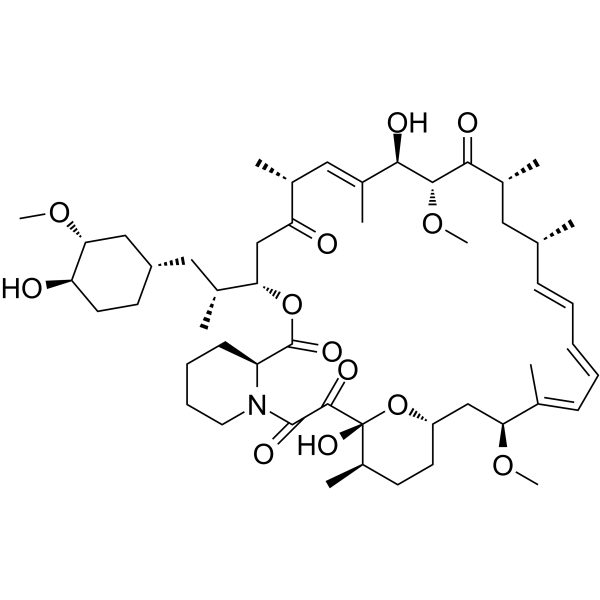 Rapamycin(Synonyms: 雷帕霉素; 西羅莫司; Sirolimus; AY-22989)