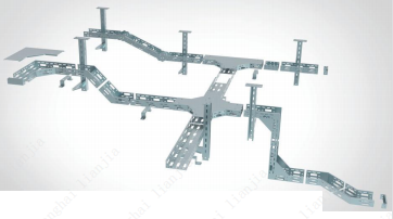 大孔式線(xiàn)槽組裝圖