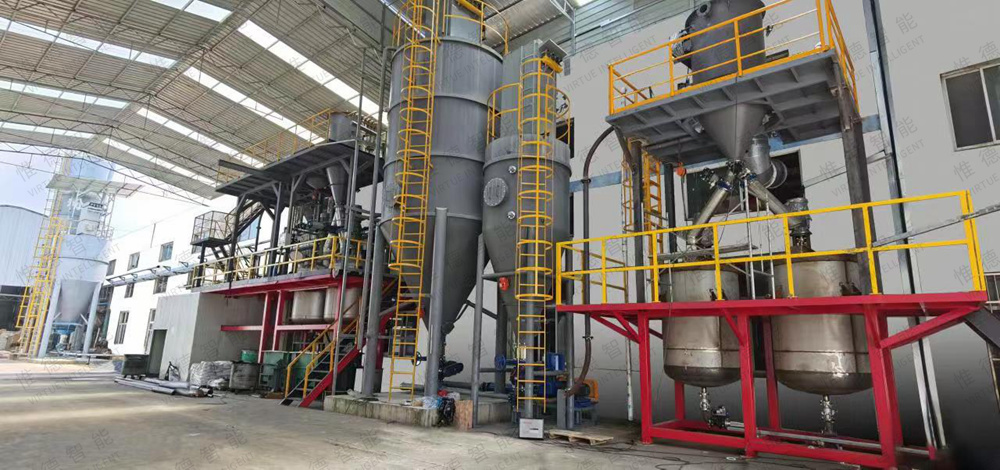 無錫某地毯企業自動化配料輸送項目工程案例