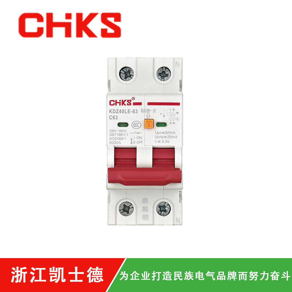 KDZ40LE-63-2P帶投退功能-漏電斷路器