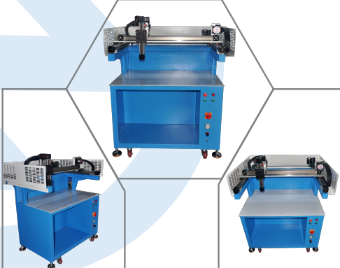 四軸自動劃膠機