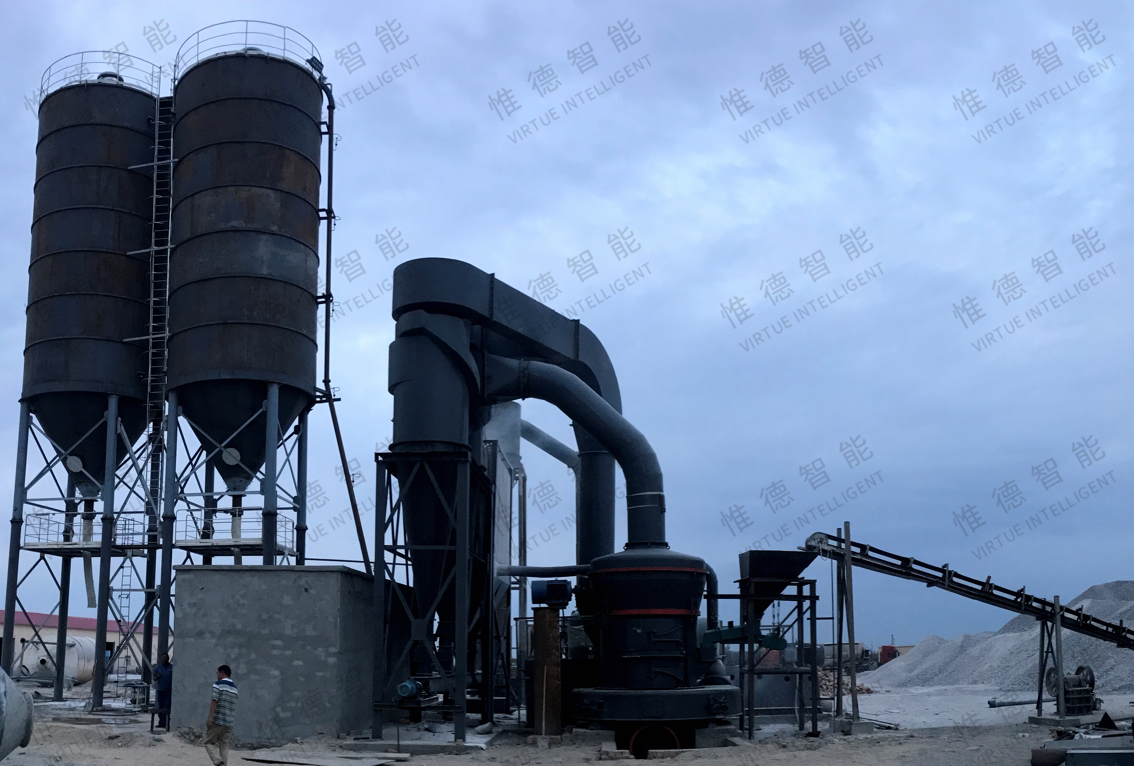 新疆某礦業企業礦料破碎輸送項目工程案例