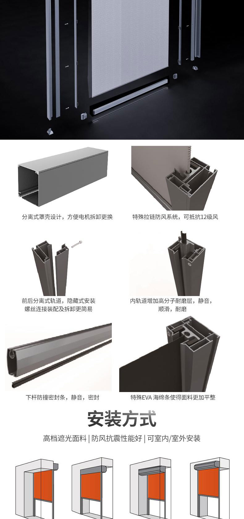 电动防风卷帘-贝博BB