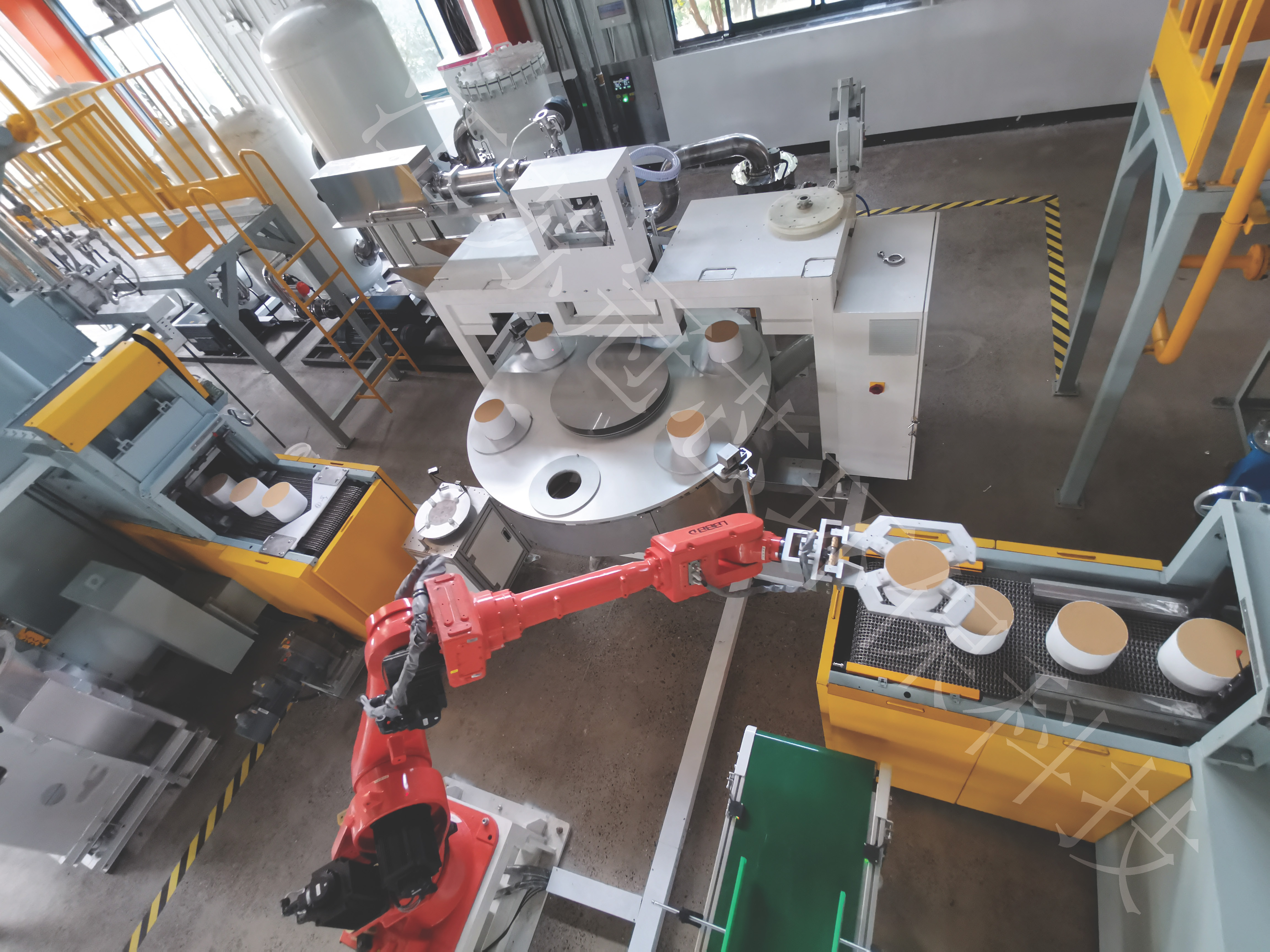 蜂窩狀催化劑定量涂覆系統