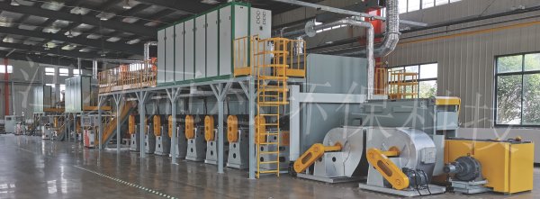 蜂窩狀催化劑自動生產線