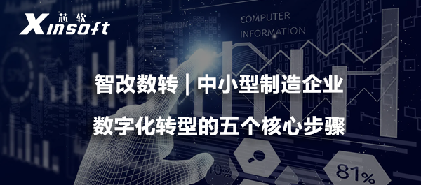 智改數(shù)轉(zhuǎn) | 中小型制造企業(yè)數(shù)字化轉(zhuǎn)型的五個步驟